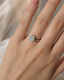 Sunlit Meadow Opal Ring