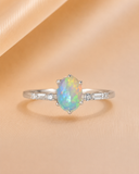 Sunlit Meadow Opal Ring