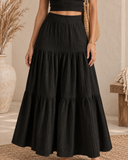 Sunset Sway Midi Skirt & Tank Set