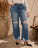 Super High Distressed Jeans
