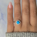 Sleeping Beauty Blue Mesa Turquoise Ring