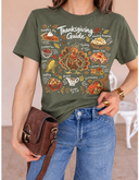 Thanksgiving Guide Graphic Tee