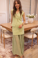 The Pretty Little Button Vest Top