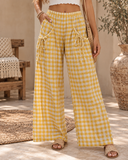 The Coquette Gingham Trouser Pant
