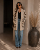 The Weekend Stroll Open Front Cardigan
