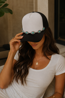 Turquoise Concho Hat Chain
