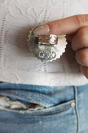 Turquoise Sunburst Statement Ring S.No 1 - NATIVE AMERICAN MADE