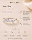 Twin Moon Spark Opal Ring