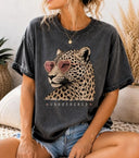Unbothered Leopard Graphic Tee