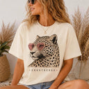Unbothered Leopard Graphic Tee
