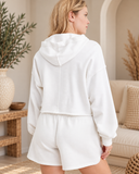 V-Neck Lightweight Hoodie