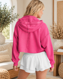 V-Neck Lightweight Hoodie