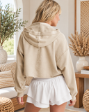 V-Neck Lightweight Hoodie