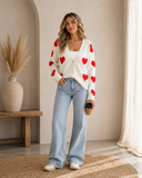 Valentine Heart Cardigan