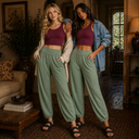 MONO B Venice Flow barrel Active Pants