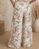 Vintage Blossom Palazzo Jeans