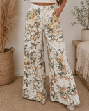 Vintage Blossom Palazzo Jeans