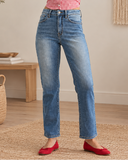 Vintage Ease Stretch Straight Jeans