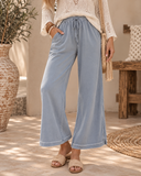 Vintage Wash Wide Leg Lounge Pants