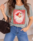 Vintage Coquette Santa Graphic Tee