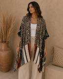 Vintage Inspired Paisley Kimono