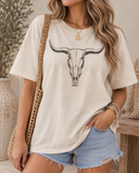 Western Skull Graphic Tee