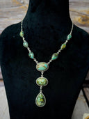 Reya's Stone Drop Necklace-Necklaces-Rae Collective, Women's Online Fashion Boutique Located in Phoenix, Arizona (Scottsdale Area)