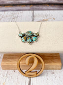 Mine 8 Half Cluster Necklaces-Necklaces-Rae Collective, Women's Online Fashion Boutique Located in Phoenix, Arizona (Scottsdale Area)