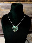 Full Of Love Heart Stone Necklace-Necklaces-Rae Collective, Women's Online Fashion Boutique Located in Phoenix, Arizona (Scottsdale Area)