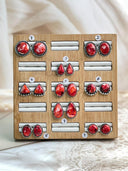 Cheesecake Dahlia Earrings S.NO-11