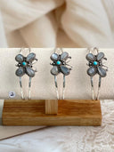Chocolate and Grey Moonstone Bangle Bag No-10