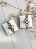 Grey and Brown Moonstone Rings Bag- 27
