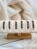 Chocolate Moonstone Bangle Bag No-7