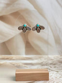 Brown Moonstone earrings Bag No-18