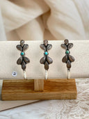 Chocolate and Grey Moonstone Bangle Bag No-11