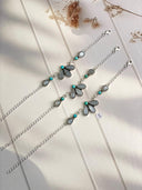 Grey and Chocolate Moonstone Bracelets Bag No-31
