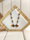Amber and Orange Muhave Necklace 11