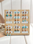 Amber and Orange Muhave Earrings 20
