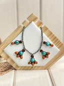 Amber and Orange Muhave Necklace 29