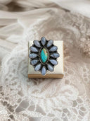 Blue Lace and Muhave and White Buffalo Rings Sno-16