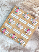PinkMas Checkered Rings Bag 16