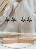 Amber and Premium Earrings S.No-12