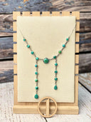 Darlin' Desert Turquoise Necklace-Necklaces-Rae Collective, Women's Online Fashion Boutique Located in Phoenix, Arizona (Scottsdale Area)