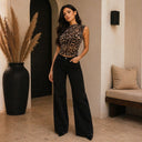 Mesh Leopard Tank Top