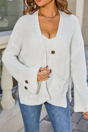 Everyday Basic Button Cardigan-Tops-Krush Kandy, Women's Online Fashion Boutique Located in Phoenix, Arizona (Scottsdale Area)