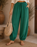 Wide Leg Denim Lounge Pants