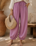 Wide Leg Denim Lounge Pants