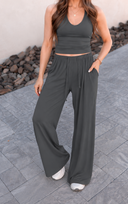 Wide Leg Pant Set