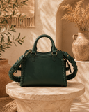 Willow Whipstitch Crossbody Satchel