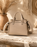Alana Whipstitch Crossbody Satchel